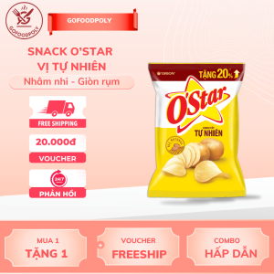 Bánh Snack O'Star vị Tự Nhiên