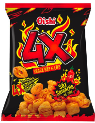 Bim Bim 4 Lớp Cay – Snack Giòn Rụm, Đậm Đà, Cay Mê Ly Không Thể Chối Từ