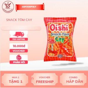 Bim bim Snack Tôm cay