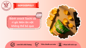 Bánh snack Sachi cà ri gà