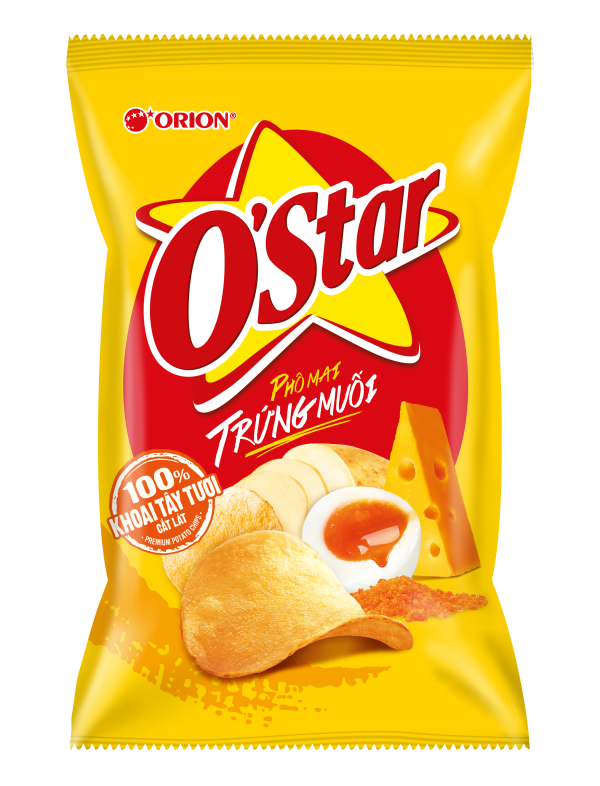 Bánh Snack O'Star vị Phô Mai Trứng Muối - Ảnh 4
