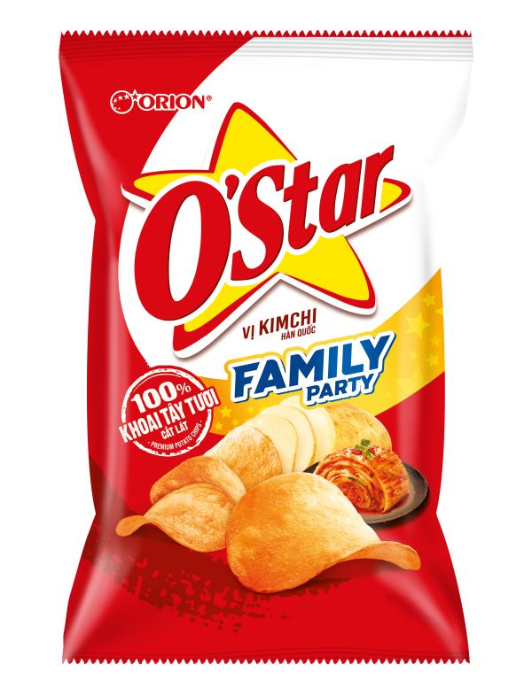 Bánh Snack O'Star vị Kim Chi Hàn Quốc - Ảnh 6