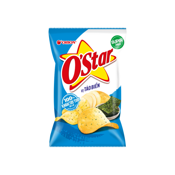 Bánh Snack O'Star vị Tảo Biển - Ảnh 2
