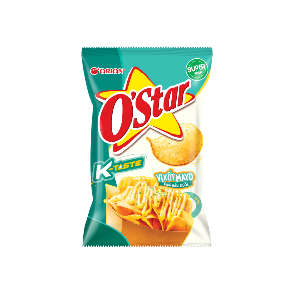 Bánh Snack O'star K-POP vị xốt Mayo kiểu Hàn Quốc - Ảnh 2
