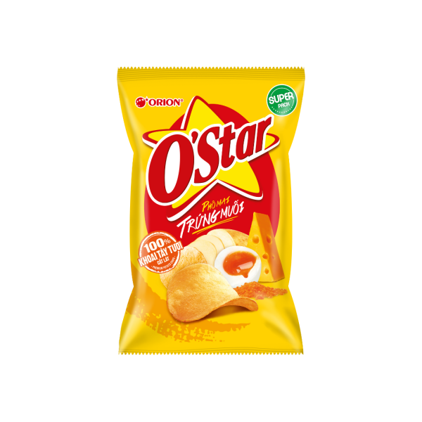 Bánh Snack O'Star vị Phô Mai Trứng Muối - Ảnh 2