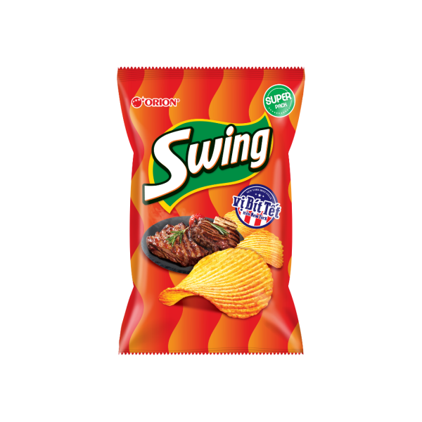 Bánh Snack Khoai Tây Swing vị Bíttết Kiểu New York