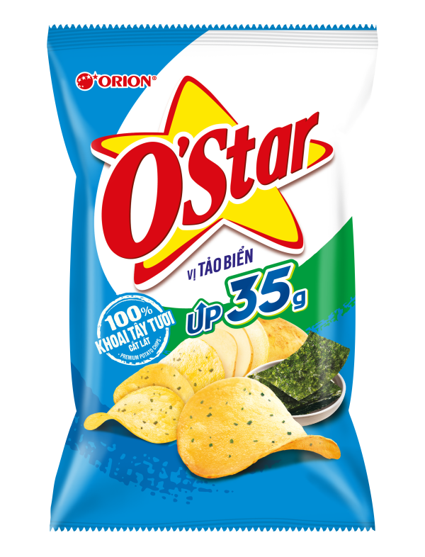 Bánh Snack O'Star vị Tảo Biển - Ảnh 3