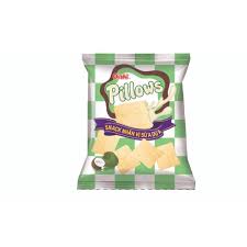 Snack sữa dừa giòn tan, thơm hương dừa, giá rẻ, tiện mang đi học
