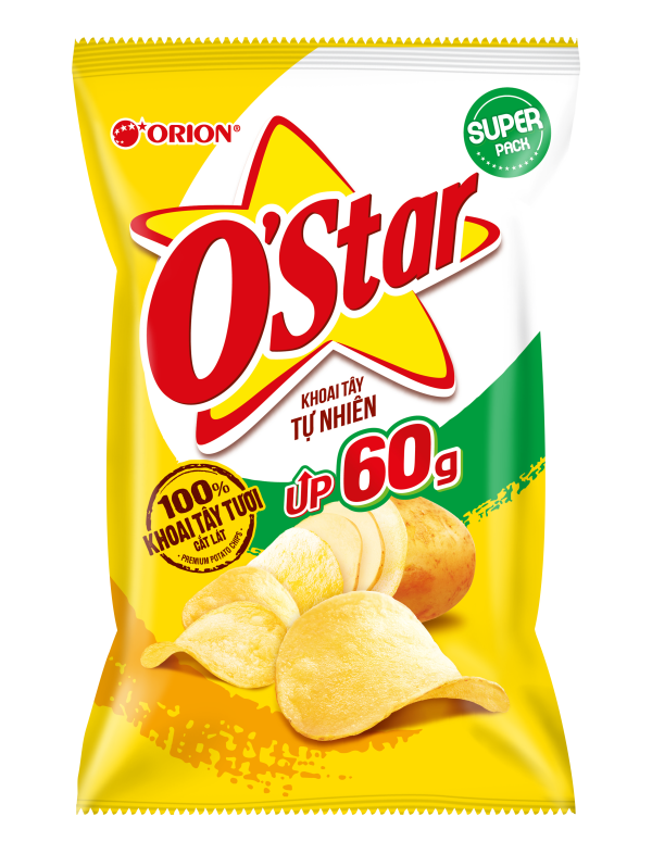 Bánh Snack O'Star vị Tự Nhiên - Ảnh 4