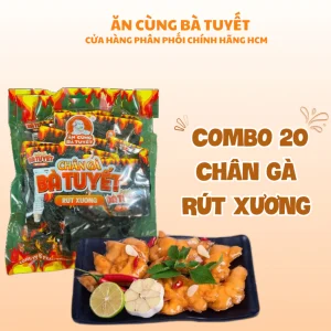 COMBO 20 chân gà rút xương